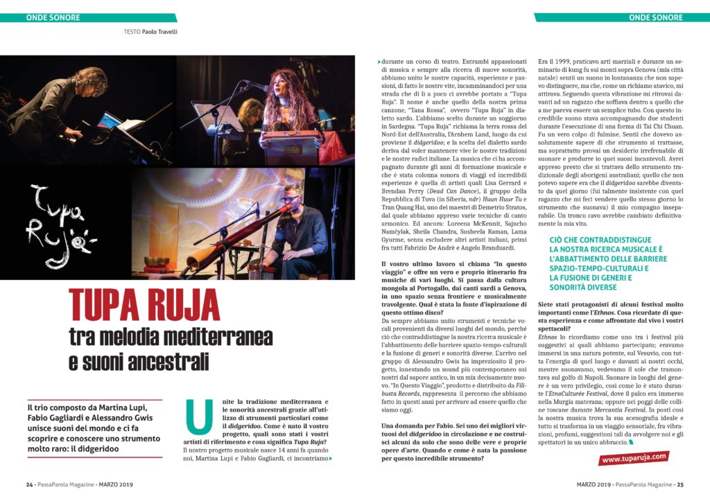 Onde Sonore - Passaparola Magazine